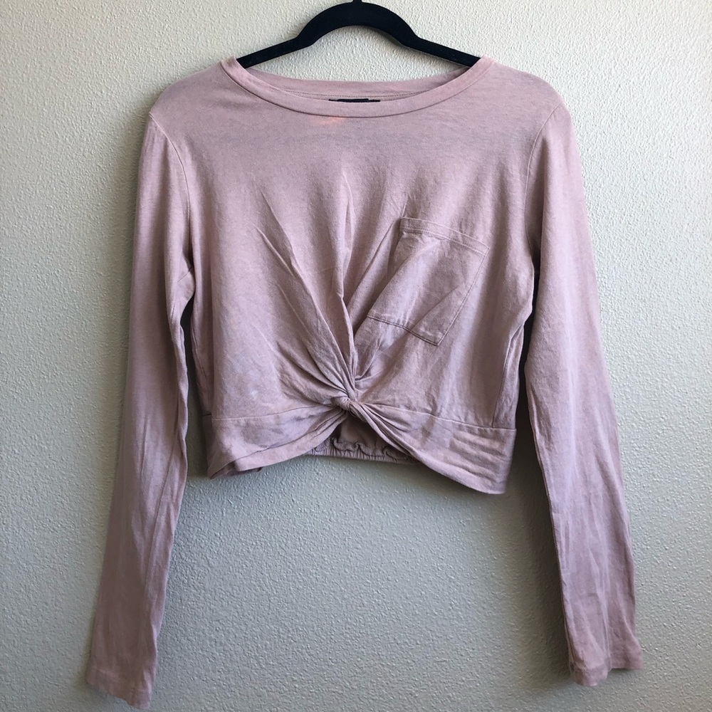 H&M Divided Beige Cropped Top